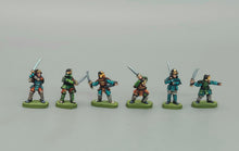 Samurai with swords
