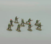 German Infantry Sections.