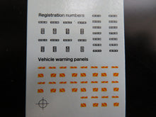 Modern British Army Vehicle decals